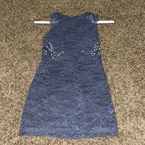 HOMECOMING dress, navy blue